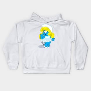 true blue Kids Hoodie